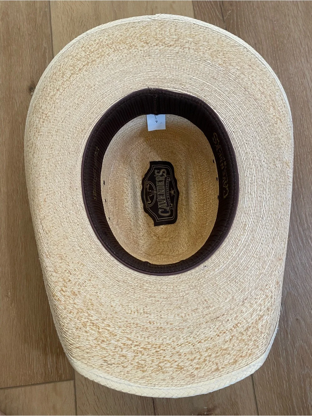 Cavender’s Straw Cowboy Hat Kids 7 Decorative Band Concho Western Rodeo Ranch